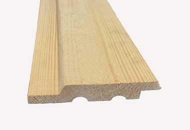 Channelsiding 22x125mm (netto ± 22x100mm) 240cm vuren