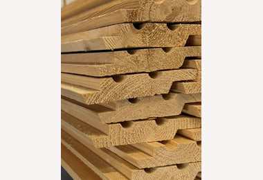 Channelsiding 22x125mm (netto ± 22x100mm) 240cm vuren