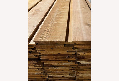 Channelsiding red cedar 18x185mm 610cm (stk-kd) (werkend 172mm)