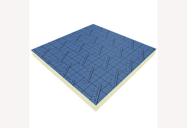 Pir 80mm 2-zijdig ALU 120x240cm 4TG EFYOS Blue A