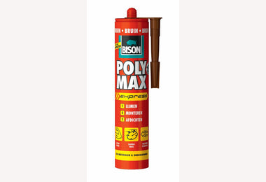 Bison poly max express bruin CRT 425g*12 NL