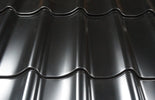 Dakpanprofielplaat zwart plastisol 115x183cm
