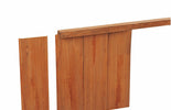 Hardhout damwand 30x185 200cm