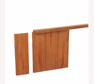 Hardhout damwand 30x185 500cm