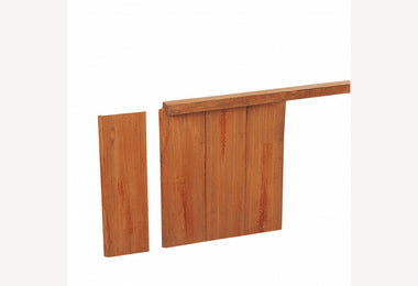 Hardhout damwand 30x185 100cm