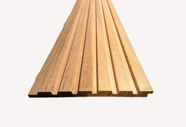 Deens rabat 18x135mm 305cm red cedar tripleprofiel