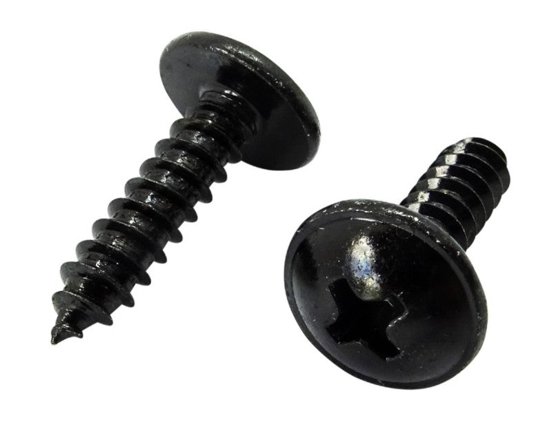 4.8x38mm torx RVS 8st montageschroef zwart