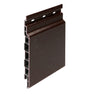 Keralit kunststof sponningdeel 143mm 600cm Donker bruin Houtnerf (2814) (4 stuks)