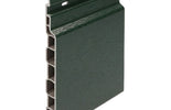 Keralit kunststof sponningdeel 143mm 600cm ral 6009 Donkergroen Houtnerf (2814) (4 stuks)