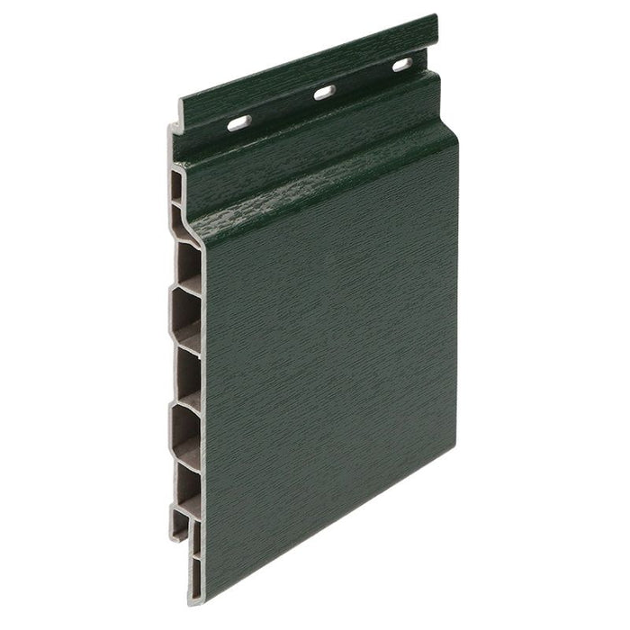 Keralit kunststof sponningdeel 143mm 600cm ral 6009 Donkergroen Houtnerf (2814) (4 stuks)