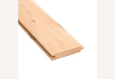Blokhutprofiel 28x195 224cm douglas geschaafd blank