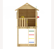 Speeltoestel grenen groen geimpregneerd *op bestelling leverbaar*