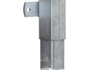 Loopwiel / steunwiel geveerd tbv houten poort / hek