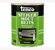 Steigerhoutbeits antraciet 1 ltr tenco OP=OP