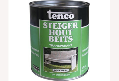 Steigerhoutbeits grey wash 1 ltr tenco