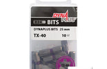 Bits TX-40 10st 25mm Dynaplus