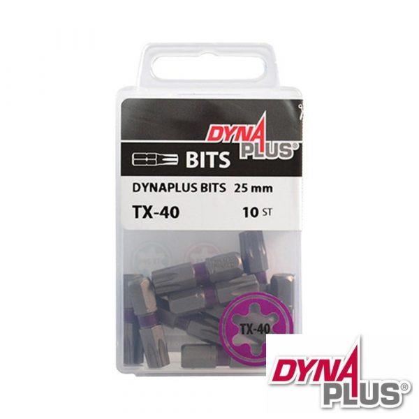 Bits TX-40 10st 25mm Dynaplus