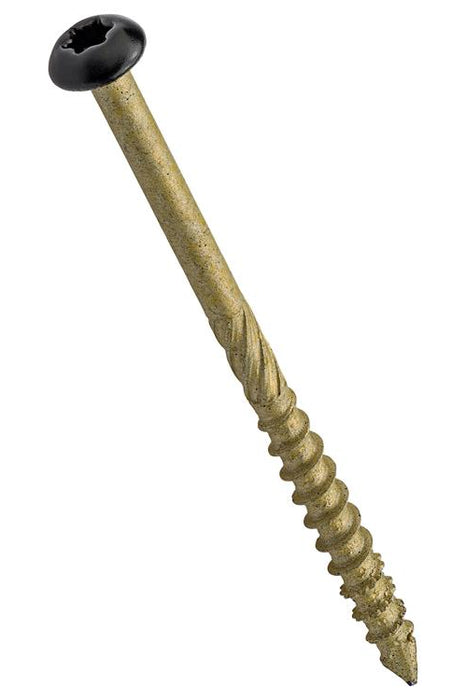 4.0x40mm torx ar-bronze (CK) 200st spaanplaatschroef (DynaPlus) zwarte kop