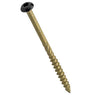4.0x40mm torx ar-bronze (CK) 200st spaanplaatschroef (DynaPlus) zwarte kop