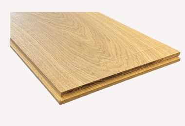 Eiken 20x240mm 300cm geschaafd met veer en groef