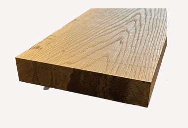 Eiken 40x200mm 255cm geschaafd kwaliteit rustiek B