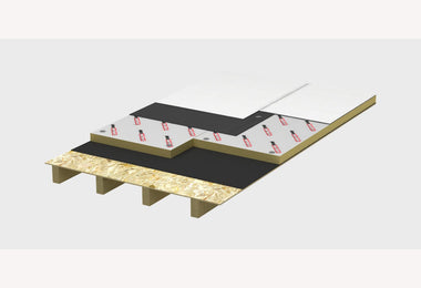 PIR 100mm 2-zijdig ALU 60x120 Rd=4,50 kantig IKO