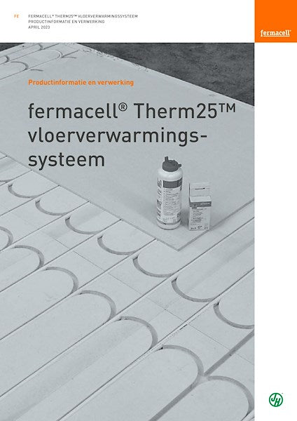 Fermacell Therm25 Recht Vloerverwarmingssysteem 25 mm 1000x500