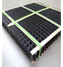 Gaaspaneel zwart 170x170 maas 7,5mm geplastificeerd stek 6cm