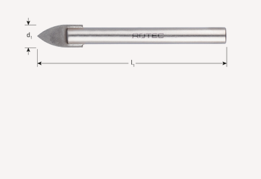 Glasboor Ø3X58mm
