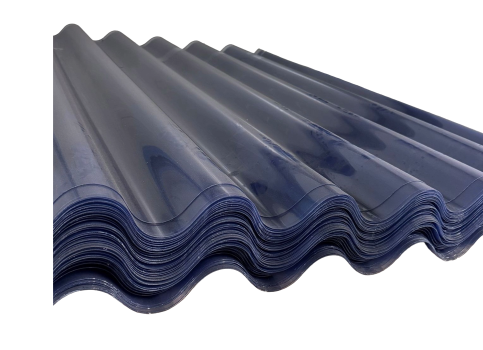 Golfplaat PVC glashelder 110x153cm Profiel F 177/51 OP=OP