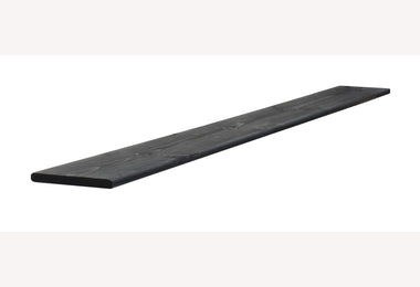 Tuinplank zwart 15x140mm 400cm geschaafd geimpregneerd