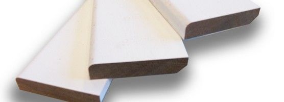 Plint 12x45mm 488cm V313 gegrond MDF