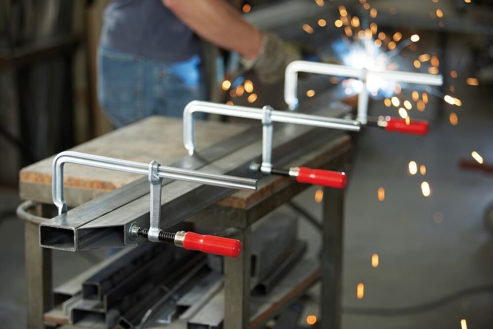 Lijmtang geheel gehard staal 200/100 GS bessey
