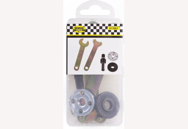 Haakse slijper adapter set - 5 delig - M10 - metaal