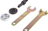 Haakse slijper adapter set - 5 delig - M10 - metaal