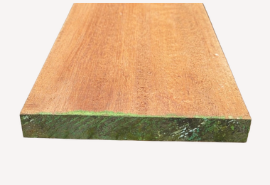 Hardhout ruw 20x150 250cm