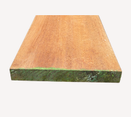 Hardhout ruw 20x150 350cm