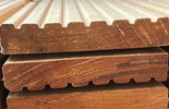 Vlonderplank 25x140mm 430cm hardhout OP=OP