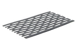 Platprofiel geperforeerd zwart 60x1mm 5mtr