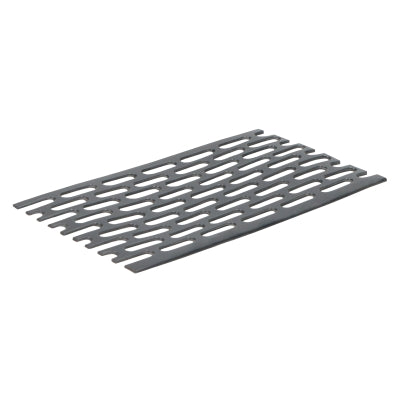 Platprofiel geperforeerd zwart 60x1mm 5mtr