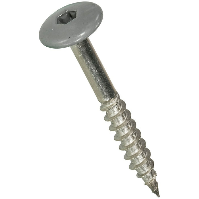 4.8x38mm RVS 50st RAL 7037 (stofgrijs) Volkernschroef