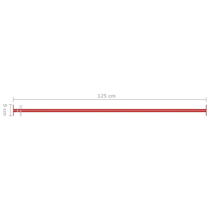 Duikelstang Rood 125cm
