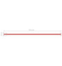 Duikelstang Rood 125cm
