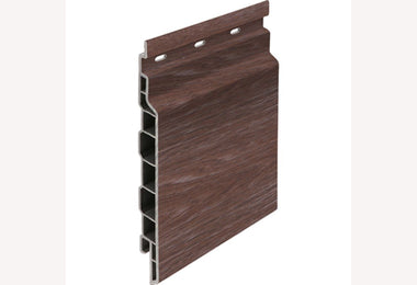 Keralit kunststof sponningdeel 143mm 600cm Bruin Eiken Houtstructuur (2814) (4 stuks)