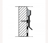 Knelprofiel aluminium 250cm 60mm
