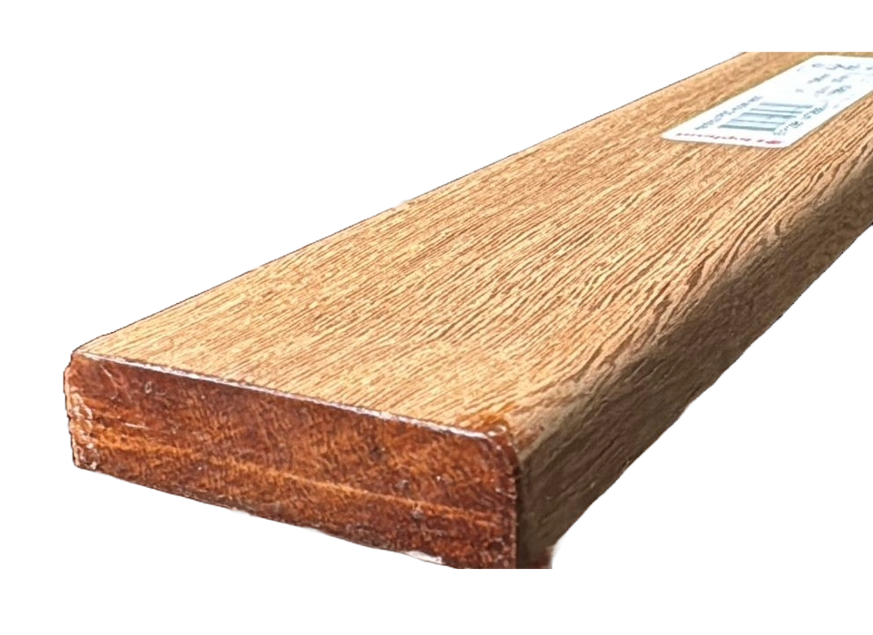 Meranti koplat 12x45mm 245cm volhout architraaf (recht)