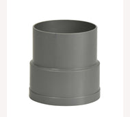 PVC Verbindingsstuk 80mm (1x lijmmof, 1x lijmeind)