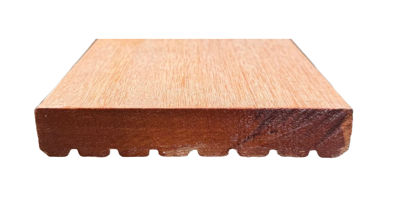 Vlonderplank 28x145mm 430cm hardhout