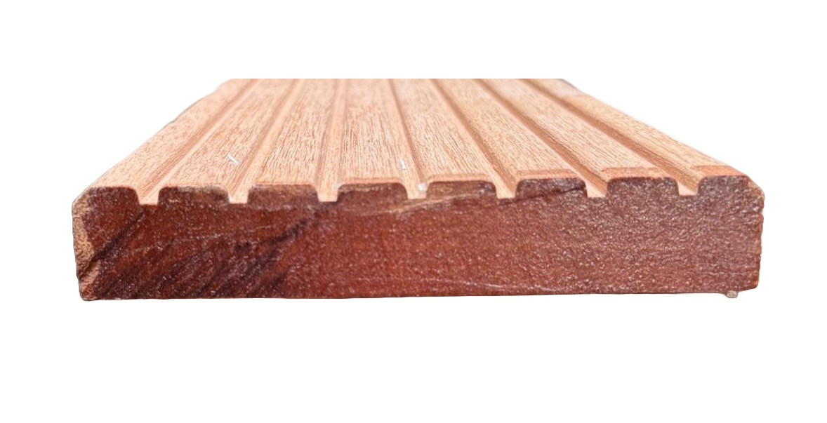 Vlonderplank 28x145mm 430cm hardhout