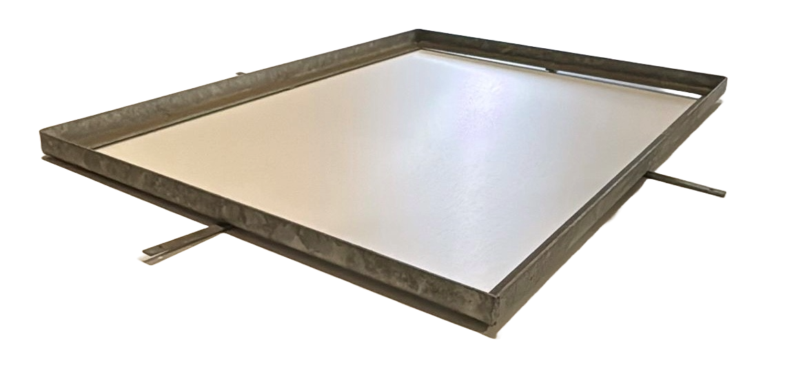 Matomranding 50x90cm verzinkt